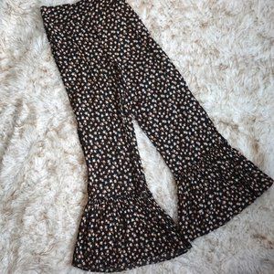 Natural Life brand Gracie flared pants with high waist | size small